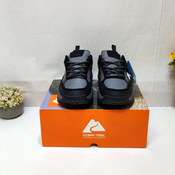 Ozark Trail Waterproof Hikers Low-Top Men's 7 Leather Upper Outdoor Trail NIB - Picture 3 of 11